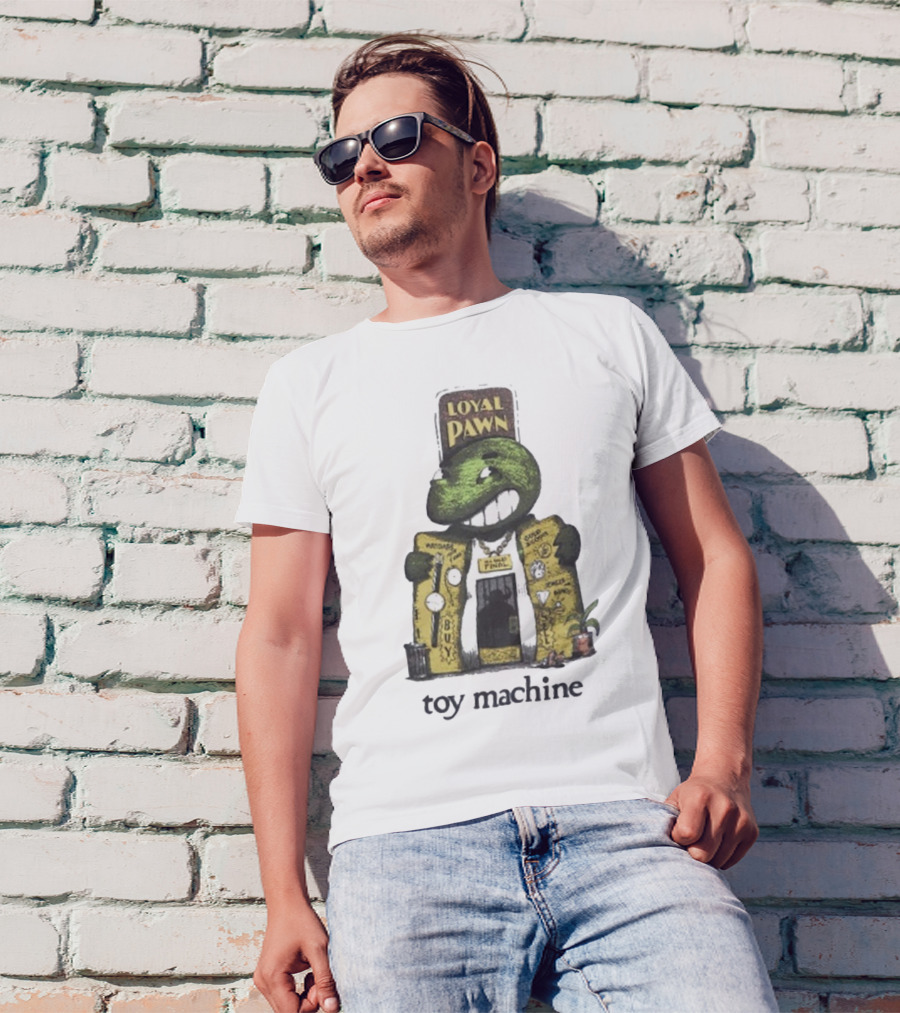 Toy Machine Loyal Pawn Frog With Open Jacket T-Shirt