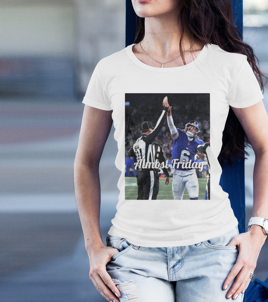 Almost Friday Jaxson Dart High Five Celebration T-Shirt