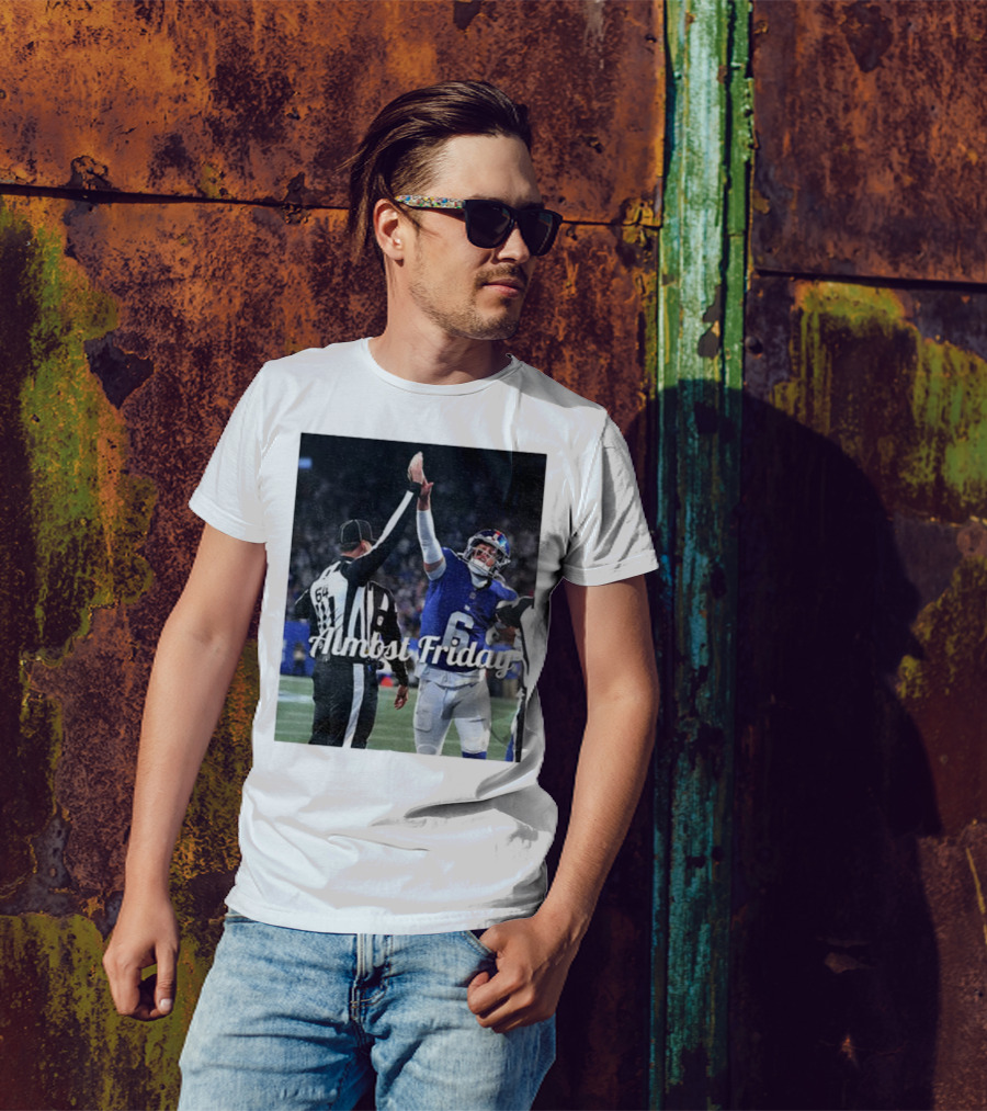 Almost Friday Jaxson Dart High Five Celebration T-Shirt