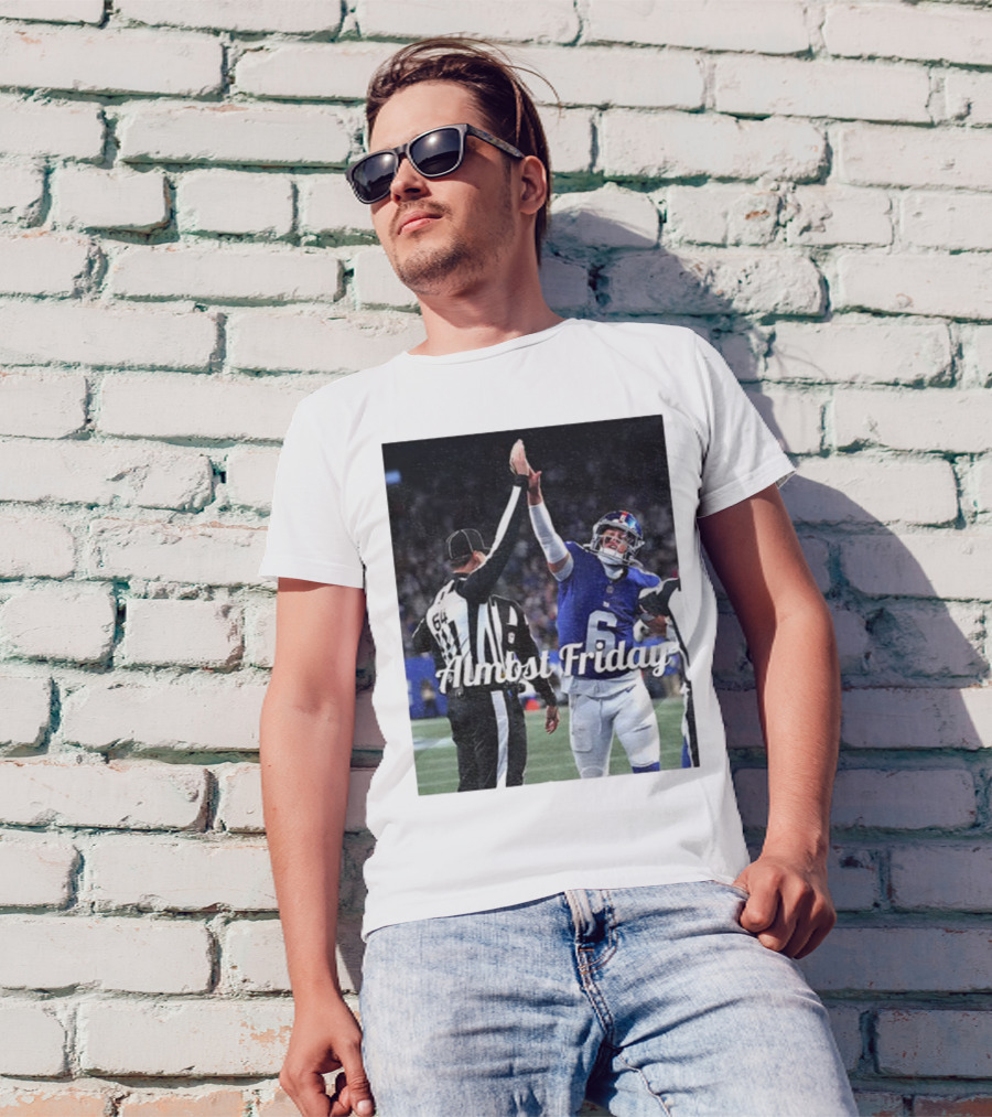 Almost Friday Jaxson Dart High Five Celebration T-Shirt