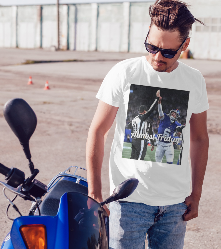 Almost Friday Jaxson Dart High Five Celebration T-Shirt