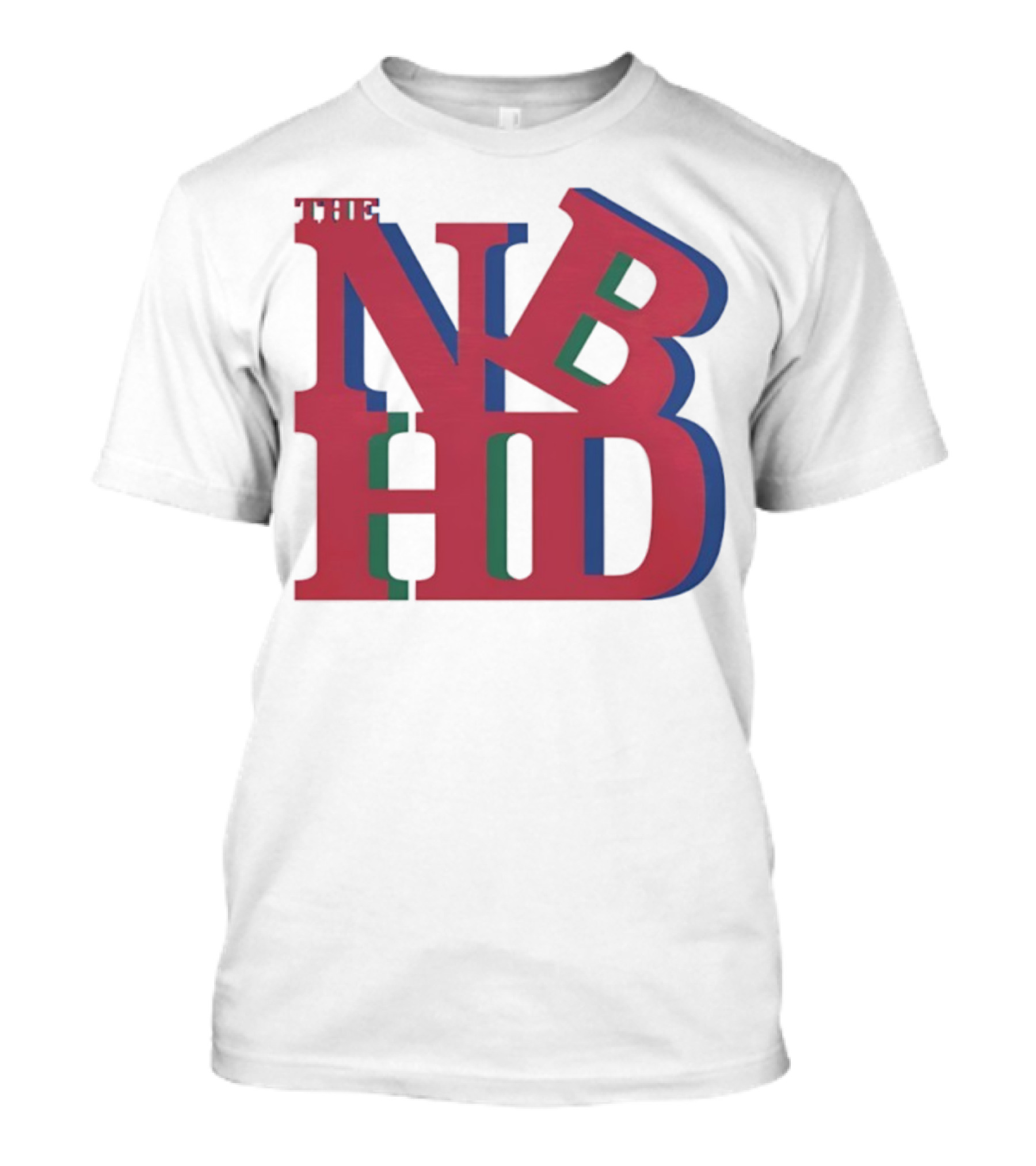 The Neighbourhood NBHD Text Layered Style T-Shirt