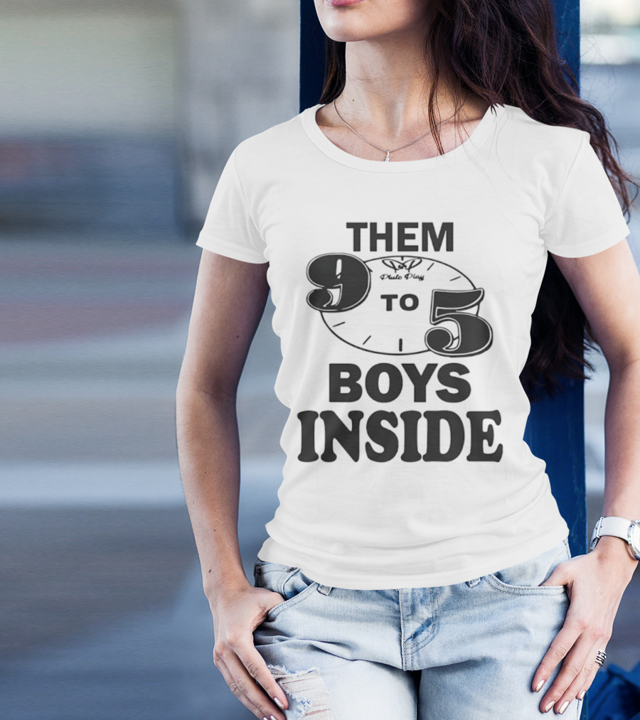 Them 9 To 5 Boys Inside Face T-Shirt