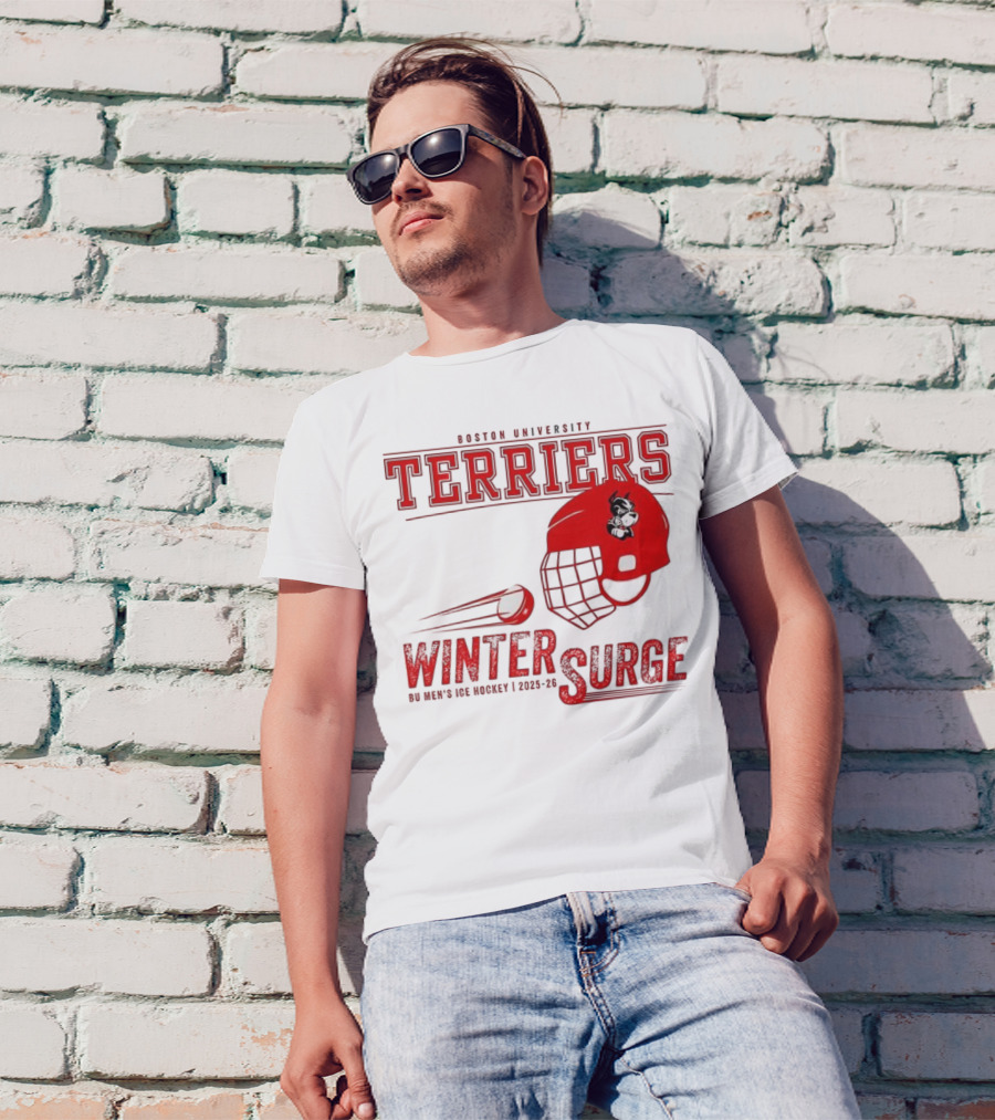 Boston Terriers Hockey Winter Surge 2009-2010 T-Shirt