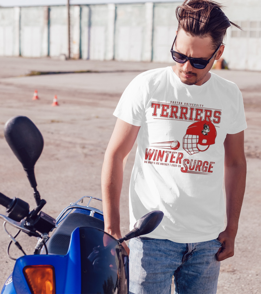Boston Terriers Hockey Winter Surge 2009-2010 T-Shirt