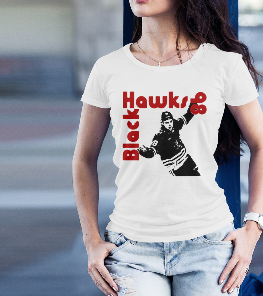 Chicago Blackhawks 98 NHL Hockey Player Celebration T-Shirt