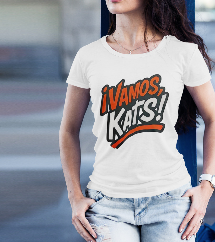 Sam Houston Bearkats Vamos Kats Football Enthusiasts Gear T-Shirt
