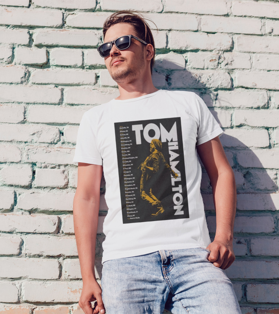 Tom Hamilton Jr Tour 2025 Nashville Atlanta Chicago Brooklyn Dates T-Shirt