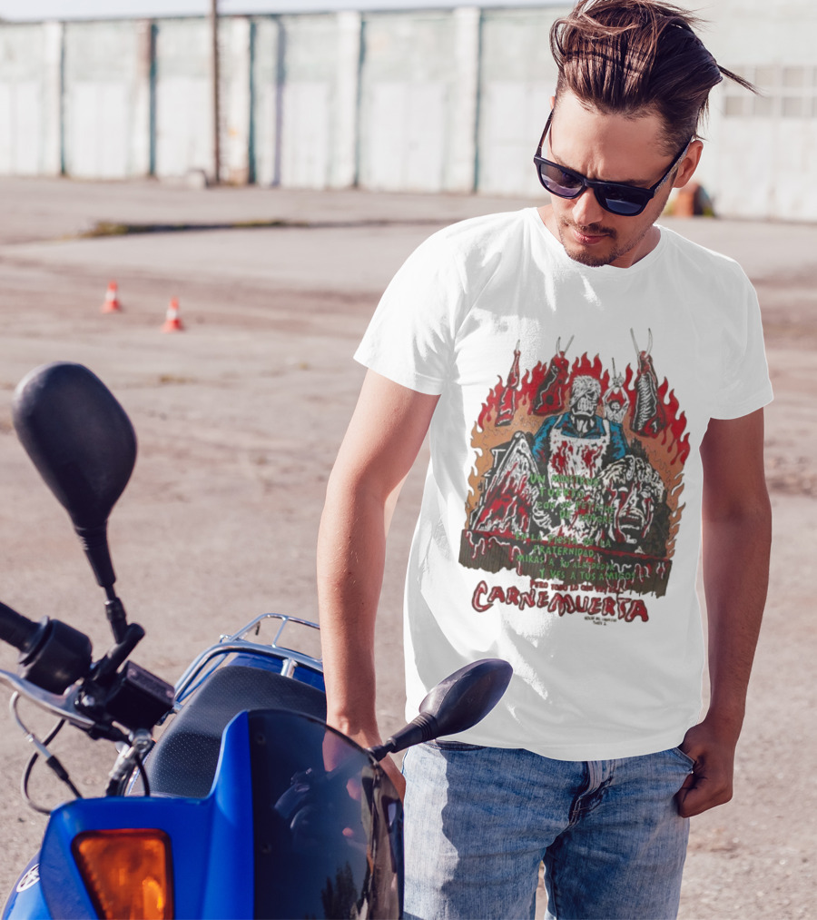 Carne Muerta Halloween Sangre Fraternidad Monstruo T-Shirt