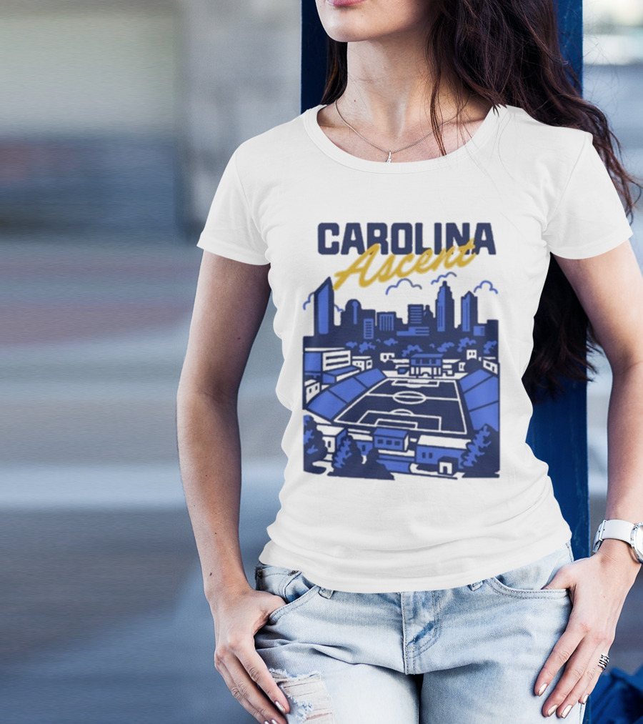 Carolina Ascent Skyline Stadium View T-Shirt