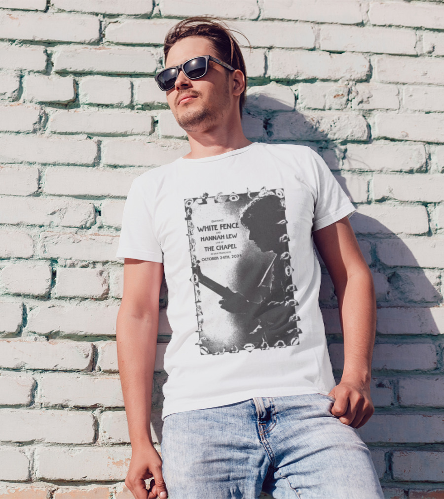 White Fence And Hannah Lew Live At The Chapel San Francisco October 24th 2025 T-Shirt