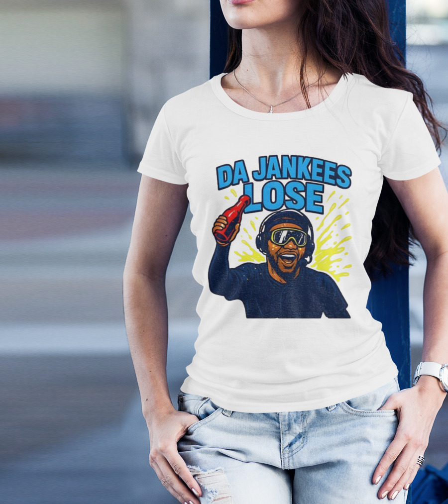 David Ortiz Da Jankees Lose Celebration Boston Red Sox Fan Favorite T-Shirt