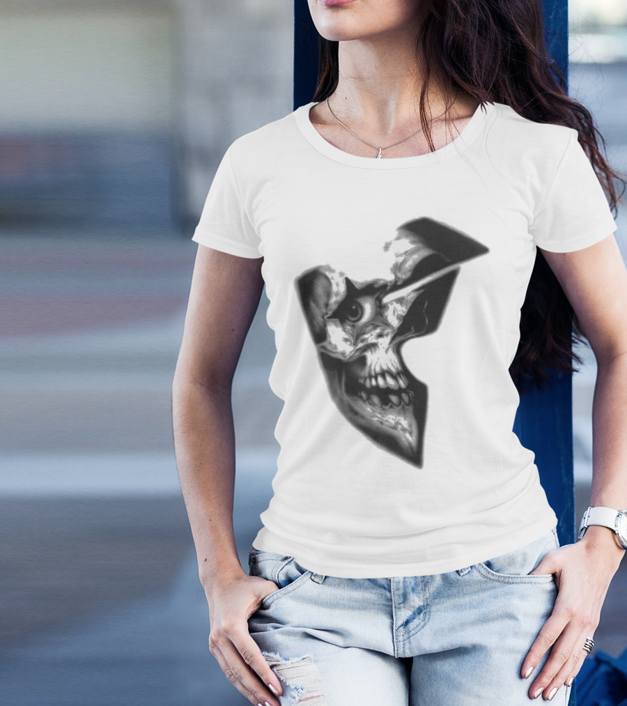 Famous Stars And Straps Skull Boh Iconic Symbol T-Shirt