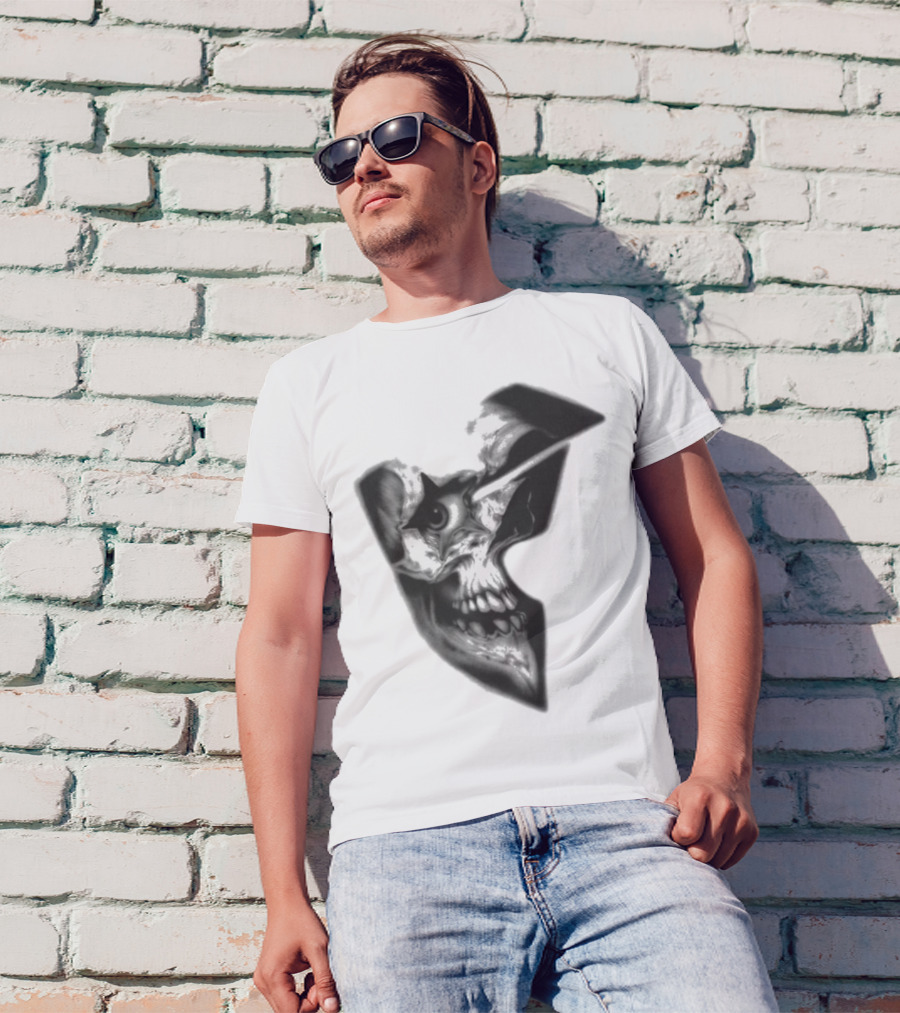 Famous Stars And Straps Skull Boh Iconic Symbol T-Shirt