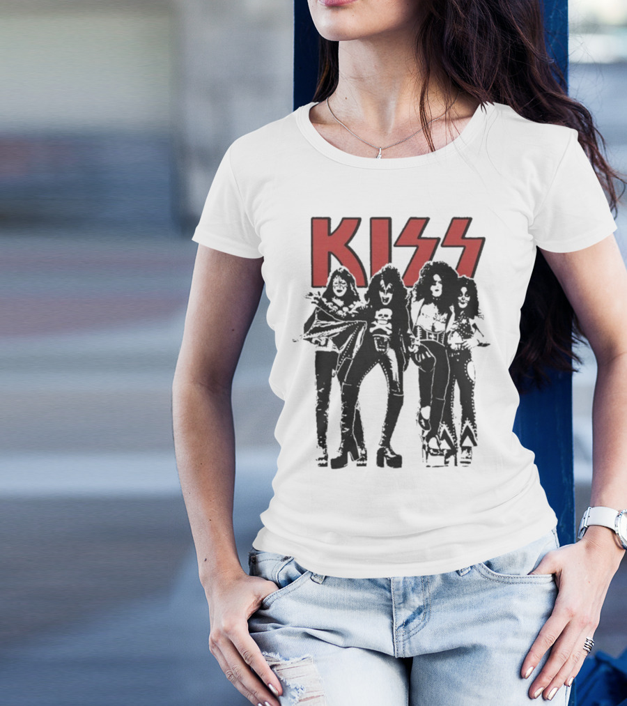 Kiss Band You Wanted The Best 1973-2023 Anniversary Classic Members T-Shirt
