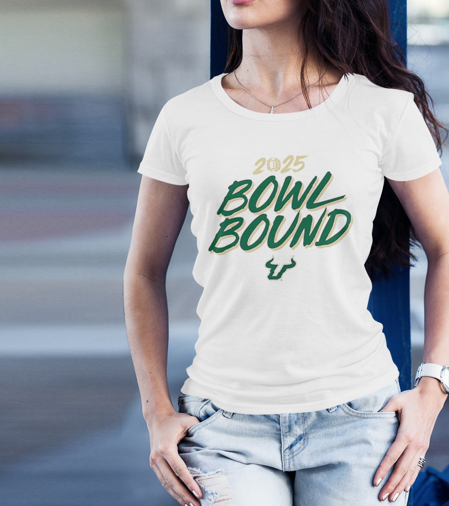 2025 Bowl Bound South Florida Bulls T-Shirt