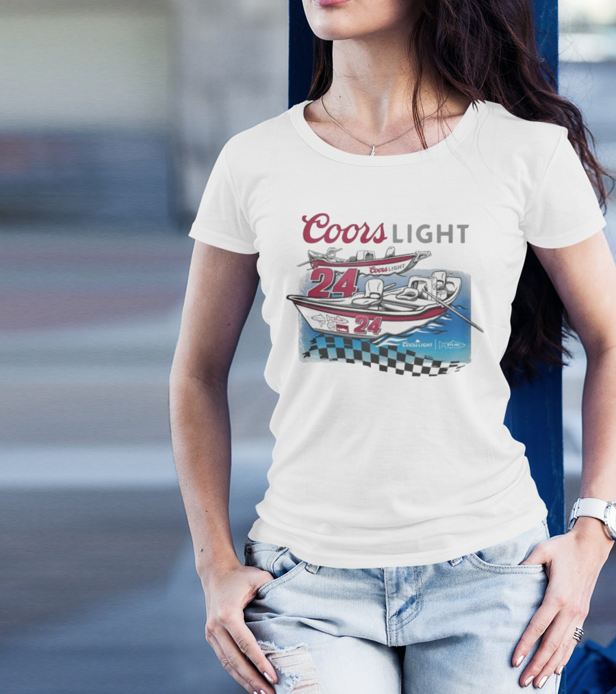 Coors Light STLHD 24 Racing Boat Collaboration T-Shirt