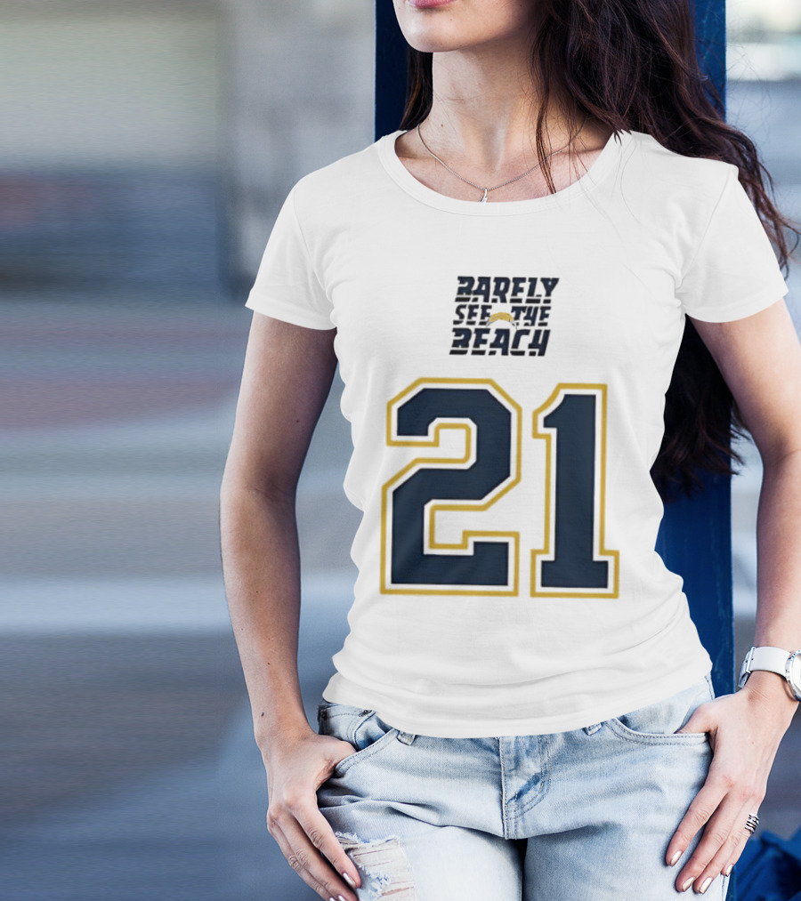 LaDainian Tomlinson San Diego Chargers 21 Barely See The Beach T-Shirt