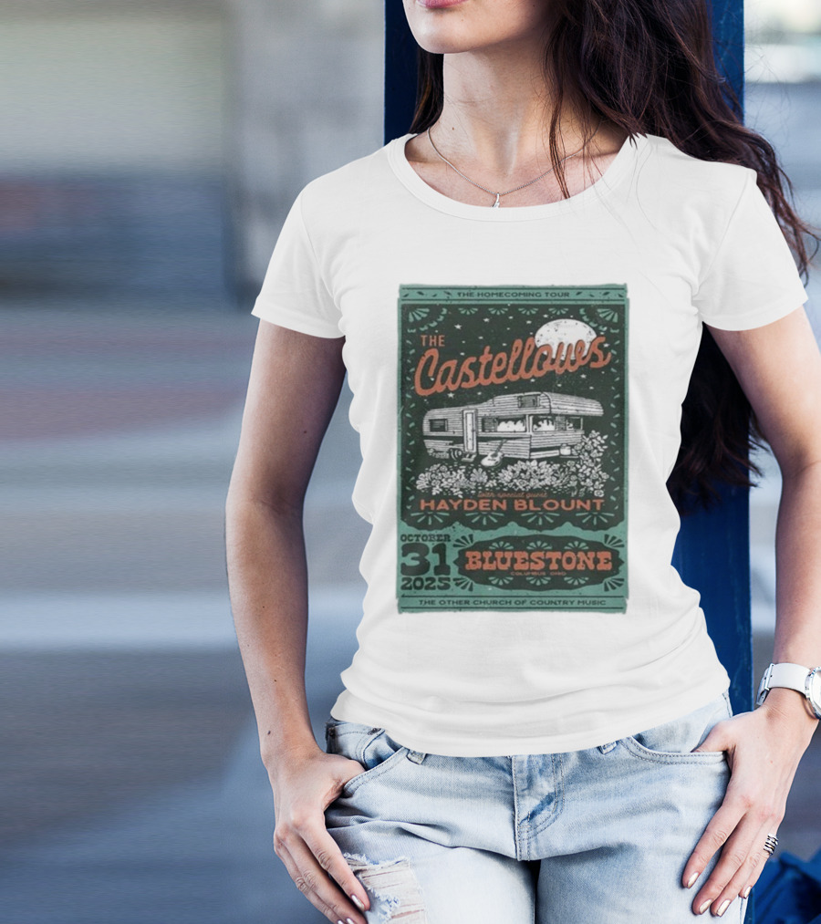 The Castellows Homecoming Tour Hayden Blount Bluestone Columbus October 31 2025 T-Shirt