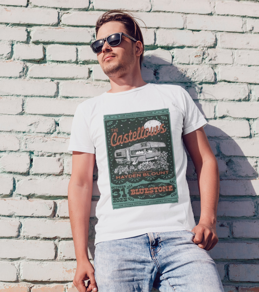 The Castellows Homecoming Tour Hayden Blount Bluestone Columbus October 31 2025 T-Shirt