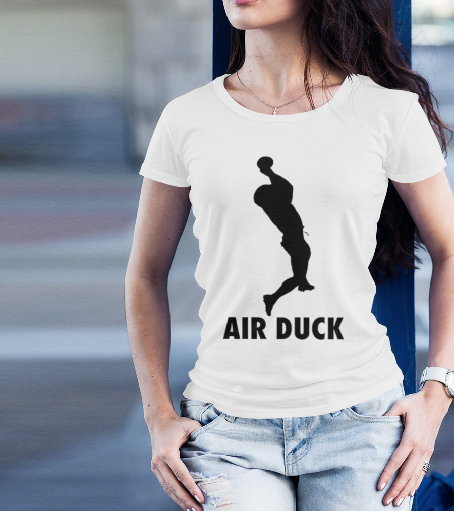 Air Duck Dunk Silhouette Jordan Parody T-Shirt