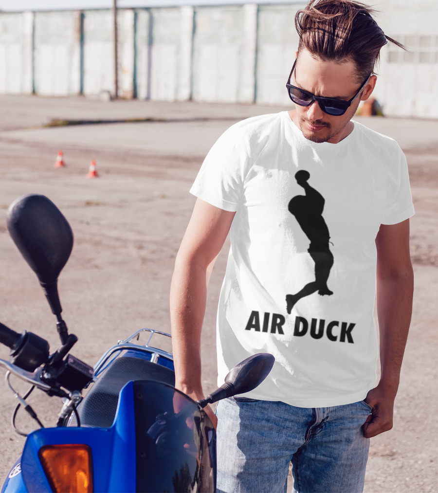 Air Duck Dunk Silhouette Jordan Parody T-Shirt