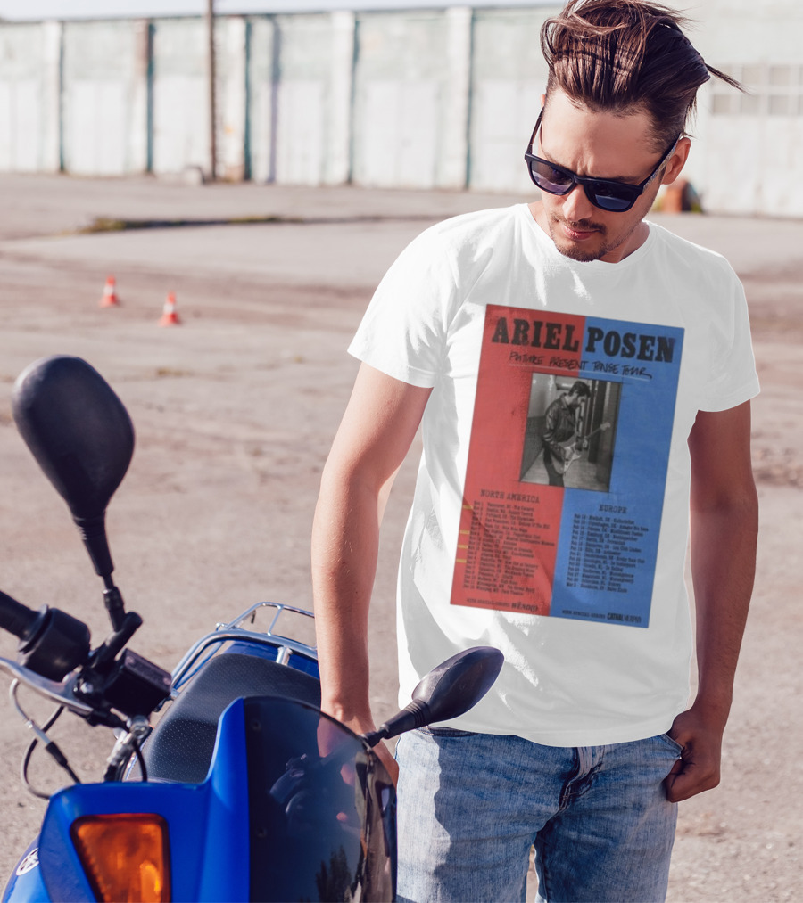 Ariel Posen Future Present Tense Tour North America Europe 2025 2026 Special Guests Wendigo Cathal Murphy T-Shirt