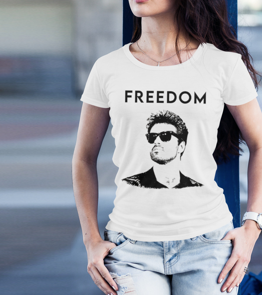 George Michael Freedom Retro Tribute T-Shirt