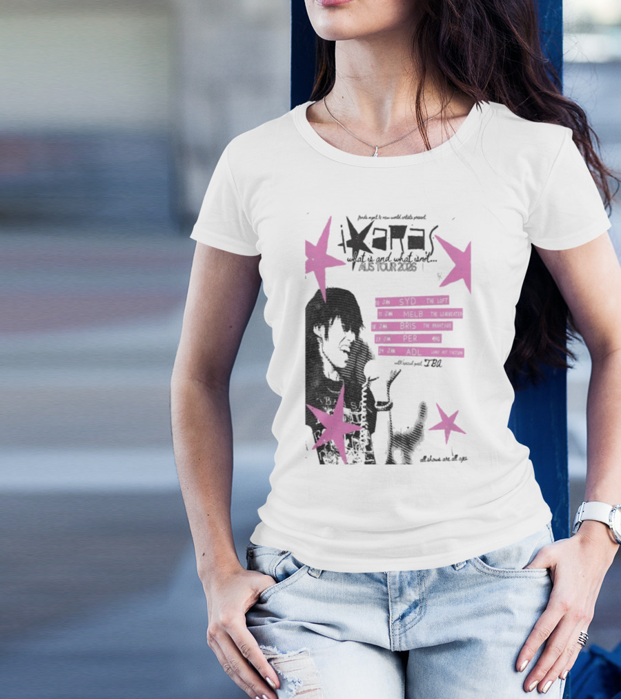 Ixara AUS Tour 2026 June Dates SYD MELB BRIS PER ADL T-Shirt