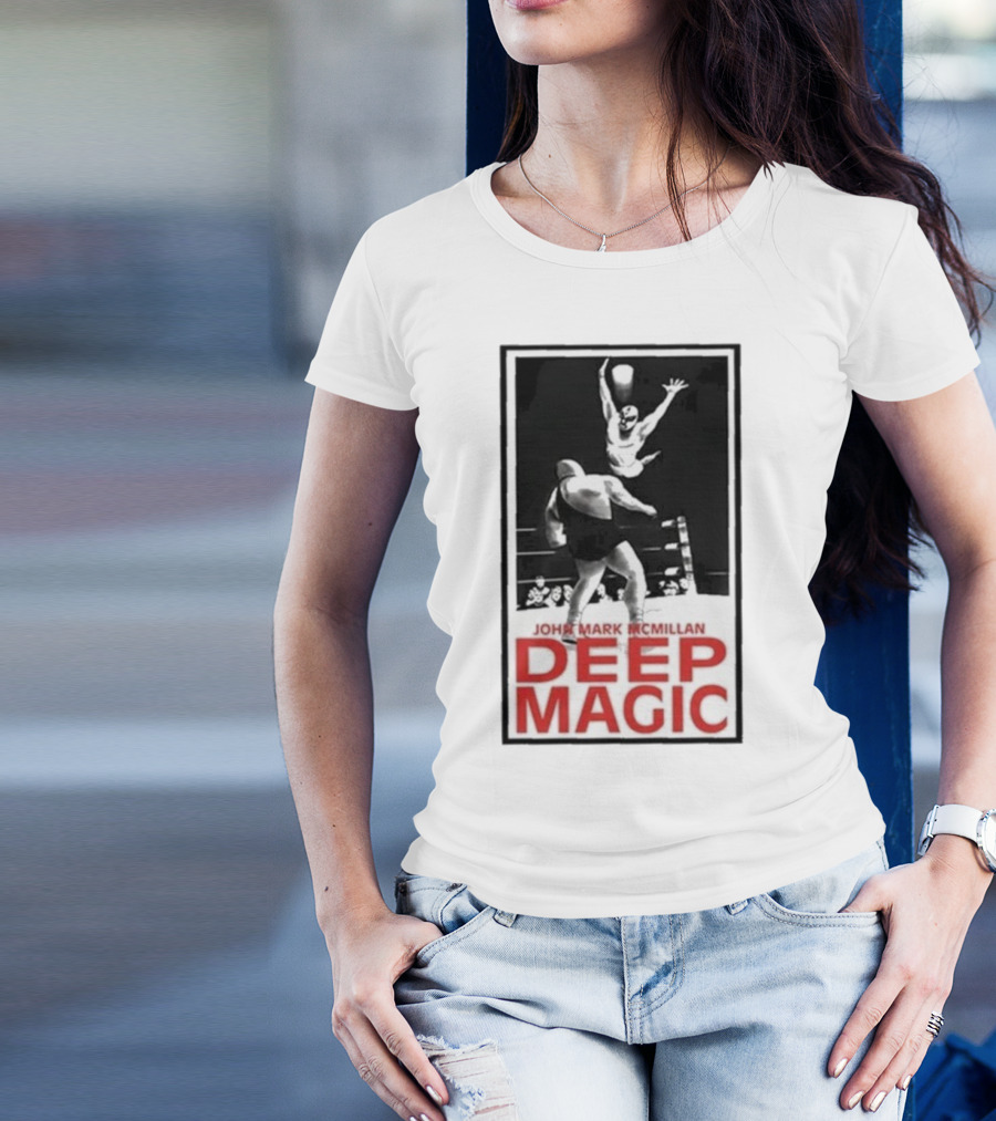John Mark McMillan Deep Magic Wrestling Illustration T-Shirt