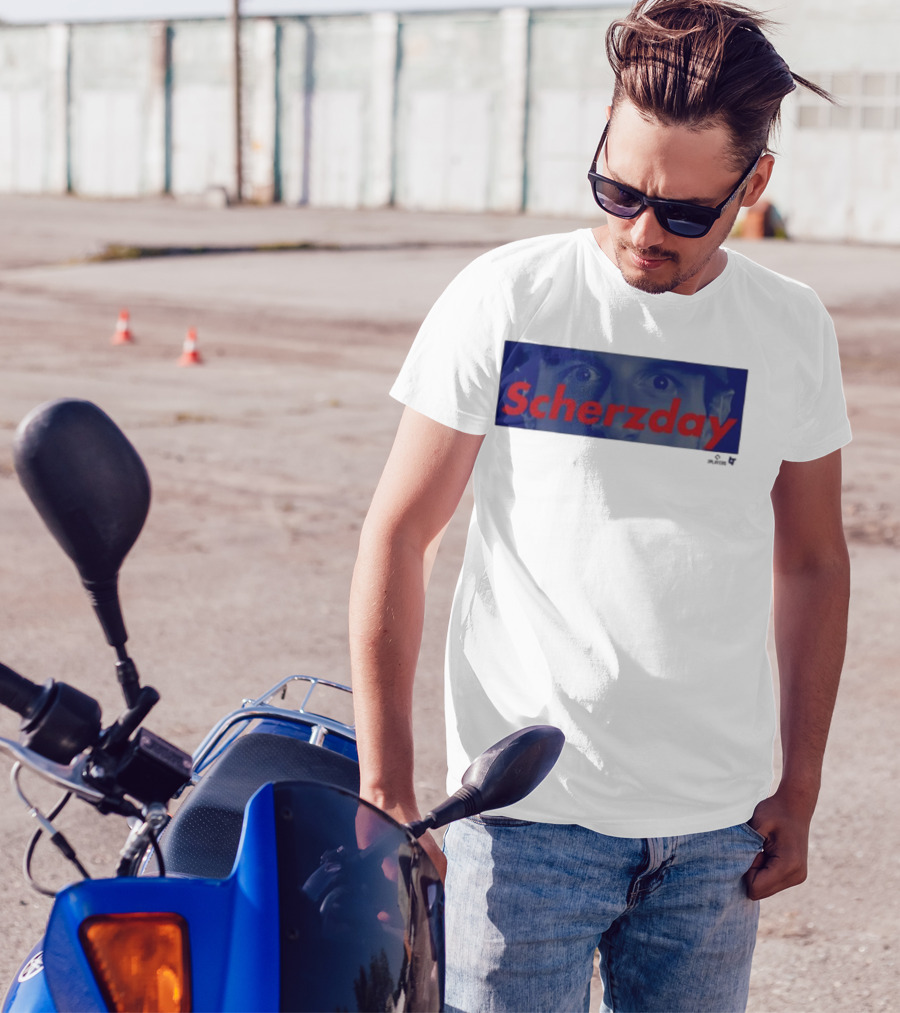 Max Scherzer Scherzday Eyes Toronto Blue Jays T-Shirt