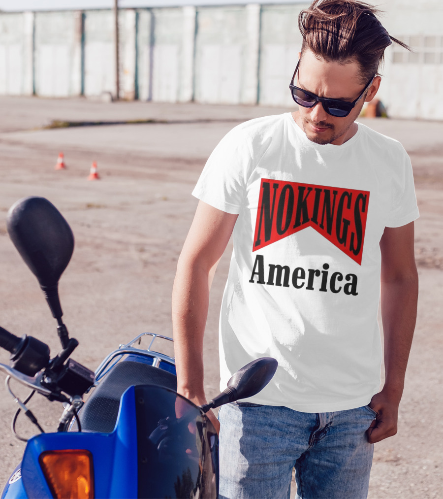 NOKINGS America Medicine Packaging Sarcastic Fashion T-Shirt