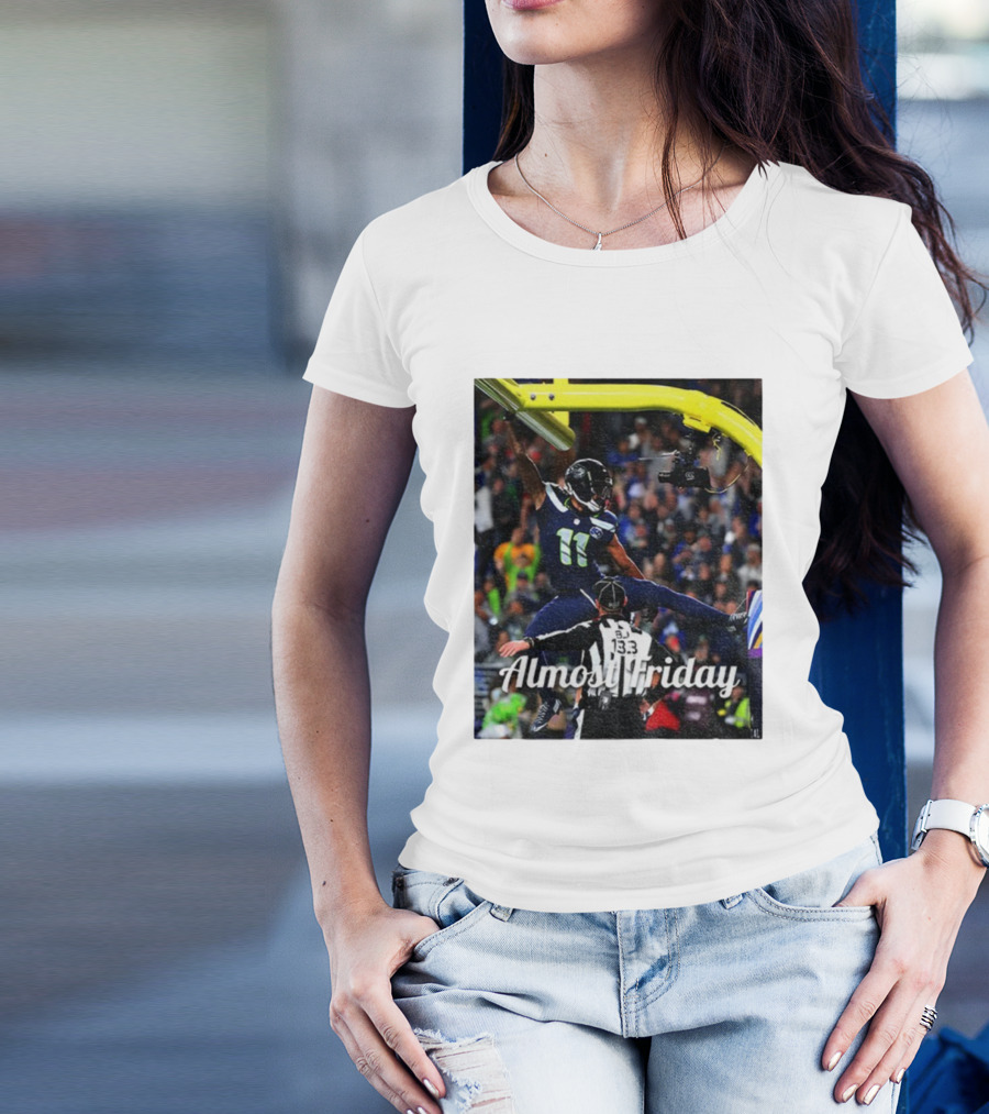 Shaquem Griffin Seattle Seahawks Linebacker NFL Football Almost Friday Game Day Celebrations T-Shirt