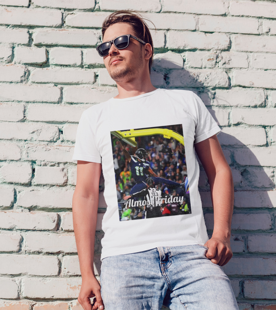 Shaquem Griffin Seattle Seahawks Linebacker NFL Football Almost Friday Game Day Celebrations T-Shirt