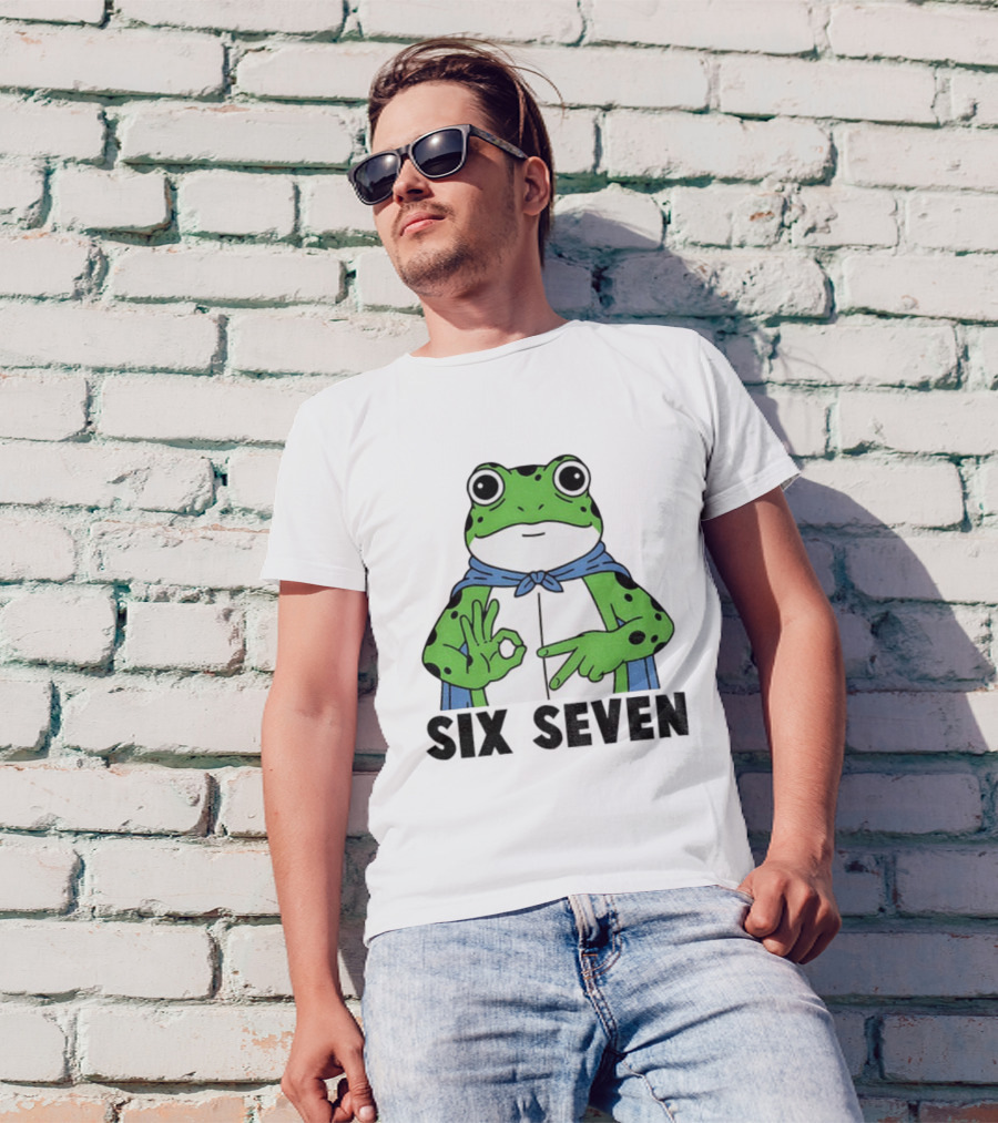Portland Frog Six Seven Anti Fascism Meme T-Shirt