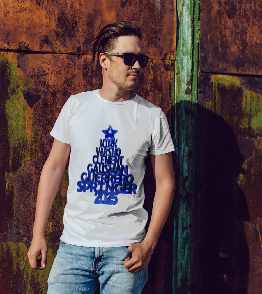 5th Inning World Series Freddie Freeman Kirk Mano Clement Gausman Guerrero Springer 2023 T-Shirt