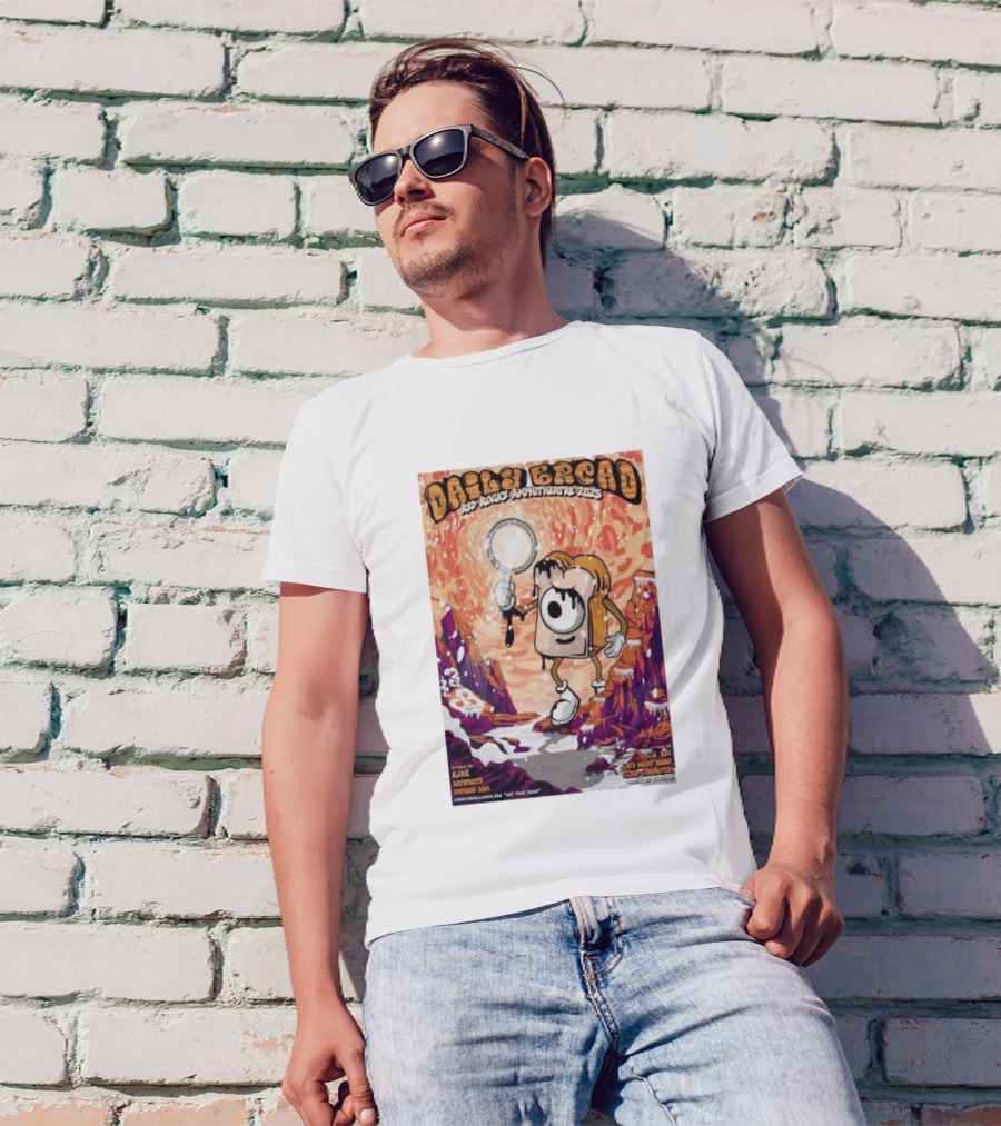 Daily Bread Red Rocks Amphitheatre 2025 By AJD X Notvcts X Professor Paws Featuring Kll Smth X Not Nope X Mux Mool T-Shirt