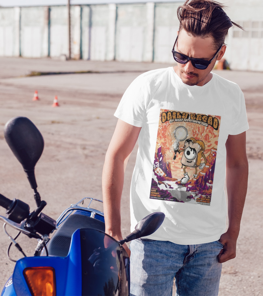 Daily Bread Red Rocks Amphitheatre 2025 By AJD X Notvcts X Professor Paws Featuring Kll Smth X Not Nope X Mux Mool T-Shirt