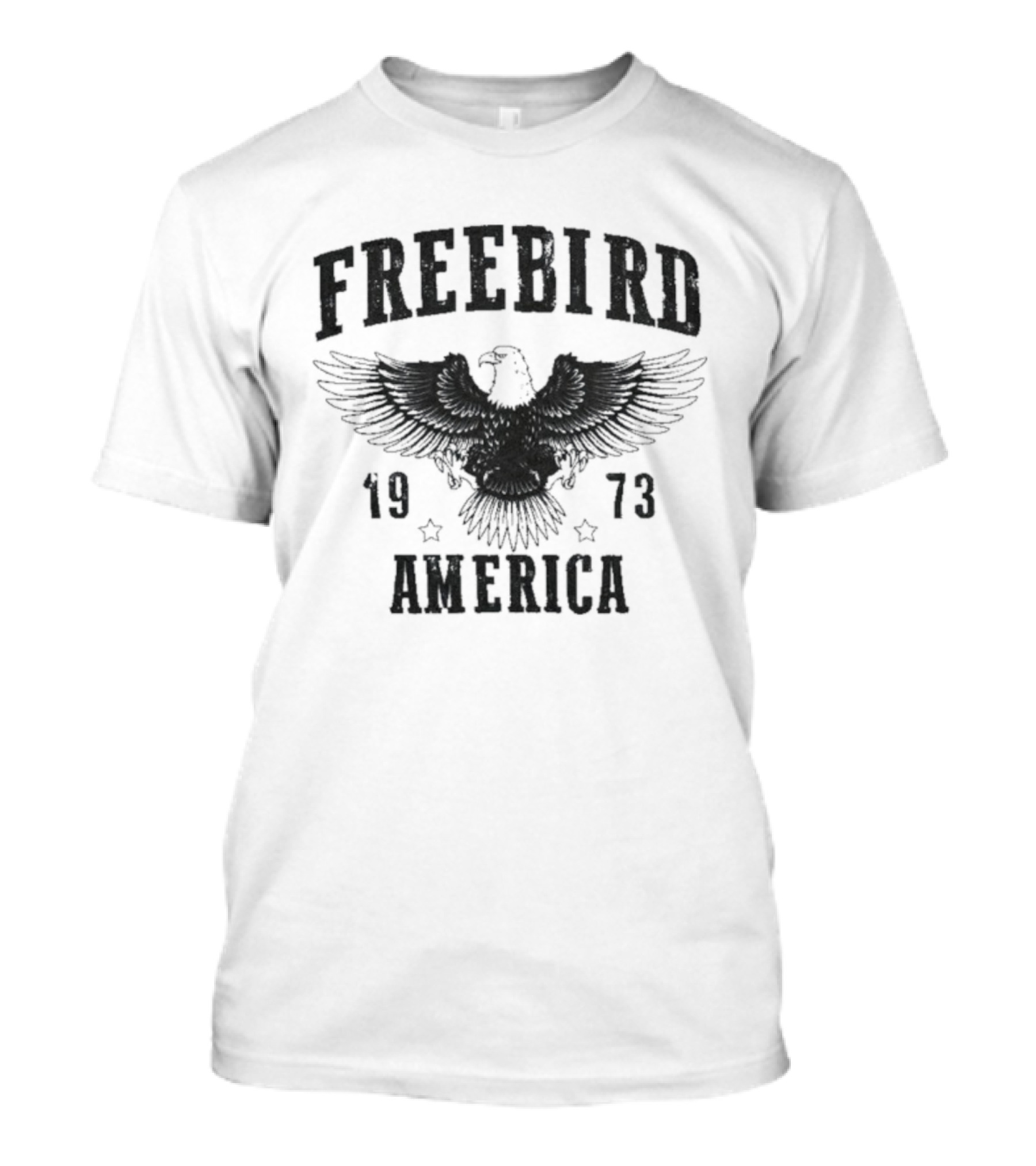 Freebird America 1973 Eagle Emblem T-Shirt