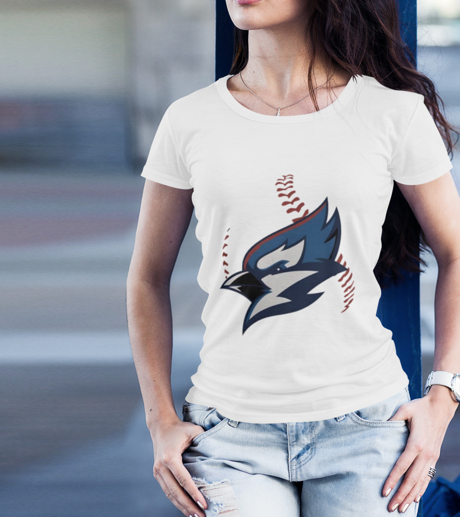 Toronto Blue Jays 2025 World Series Baseball Blue Jay Head T-Shirt