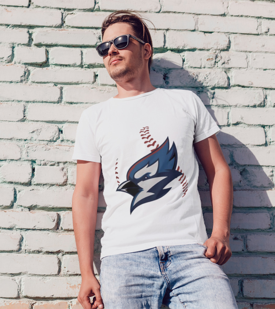 Toronto Blue Jays 2025 World Series Baseball Blue Jay Head T-Shirt