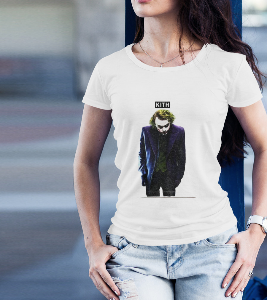 Dodgers Batman Kith Joker Collaboration T-Shirt