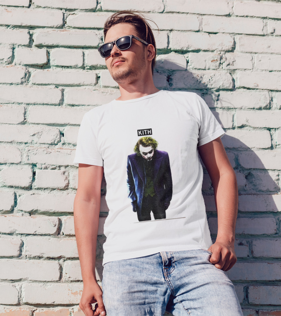 Dodgers Batman Kith Joker Collaboration T-Shirt