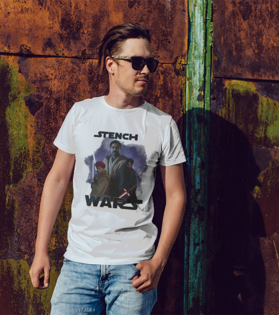 Stench Wars Star Wars Jedi And Sith Lightsaber Battle T-Shirt