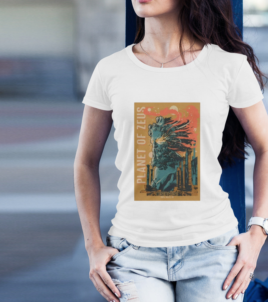 Planet Of Zeus Westill Fest 2025 Vallet France T-Shirt