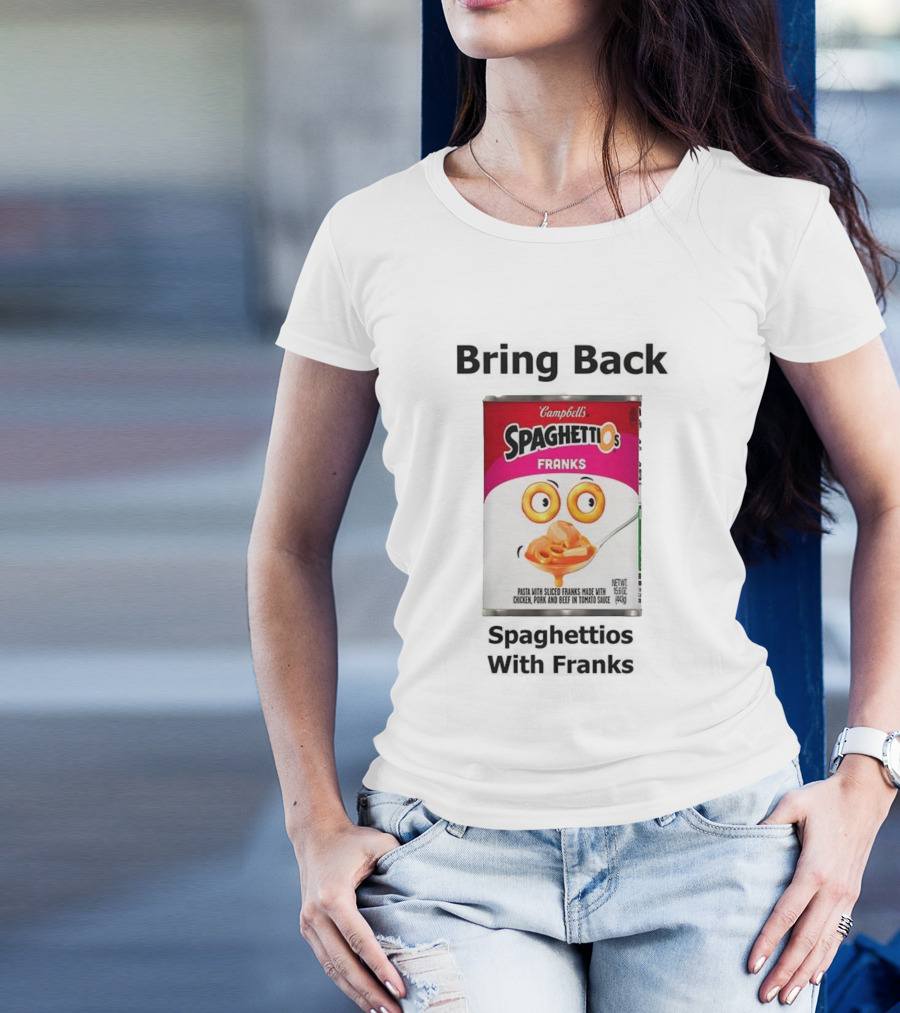 Bring Back Campbell's Spaghettios Franks Classic Can T-Shirt