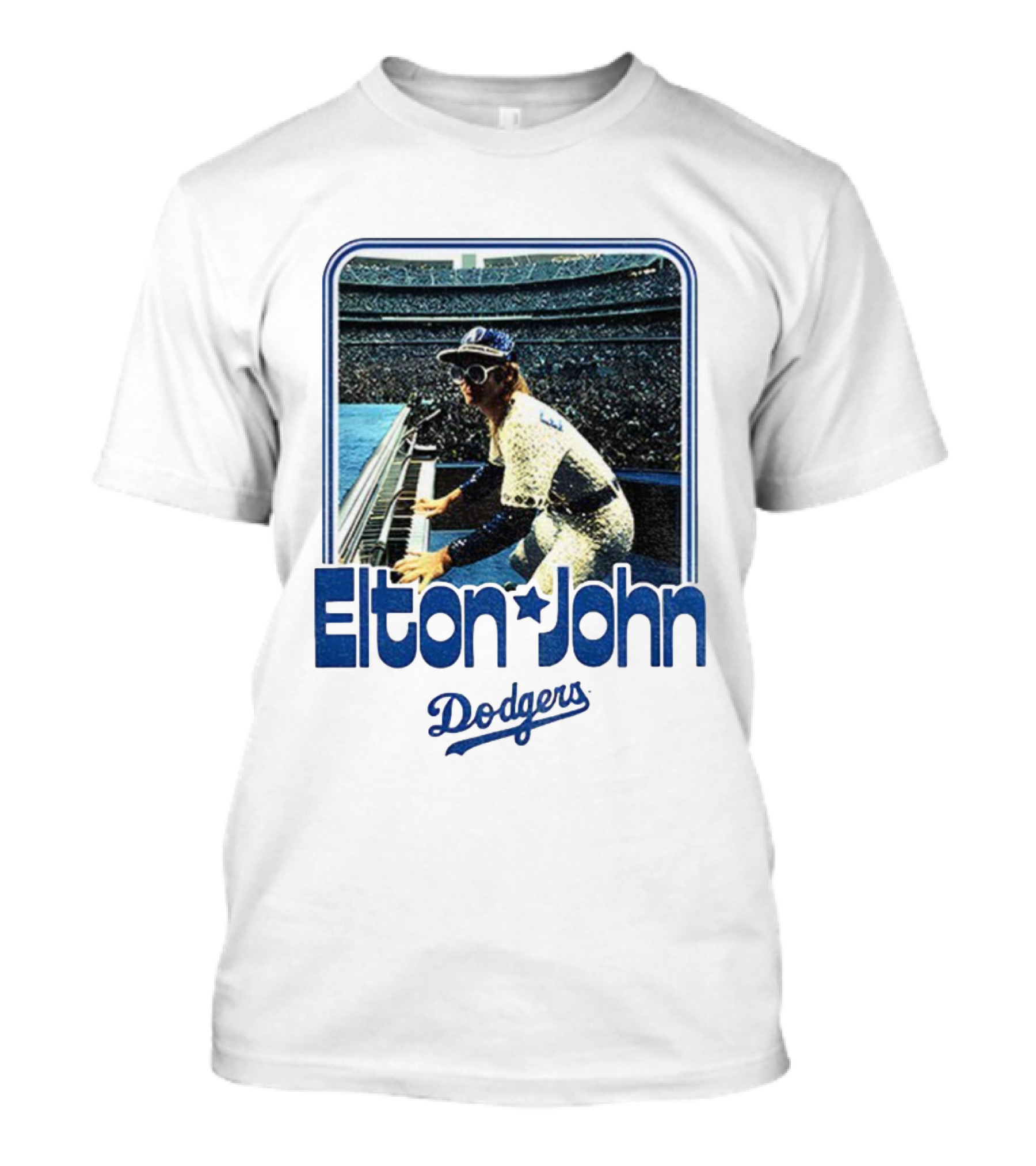 Elton John Dodgers Stadium Concert MLB Baseball Dodgers T-Shirt