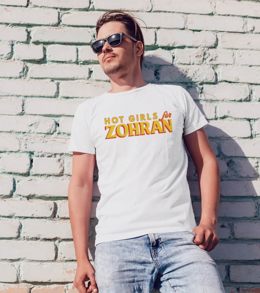 Hot Girls For Zohran NYC Support Campaign T-Shirt