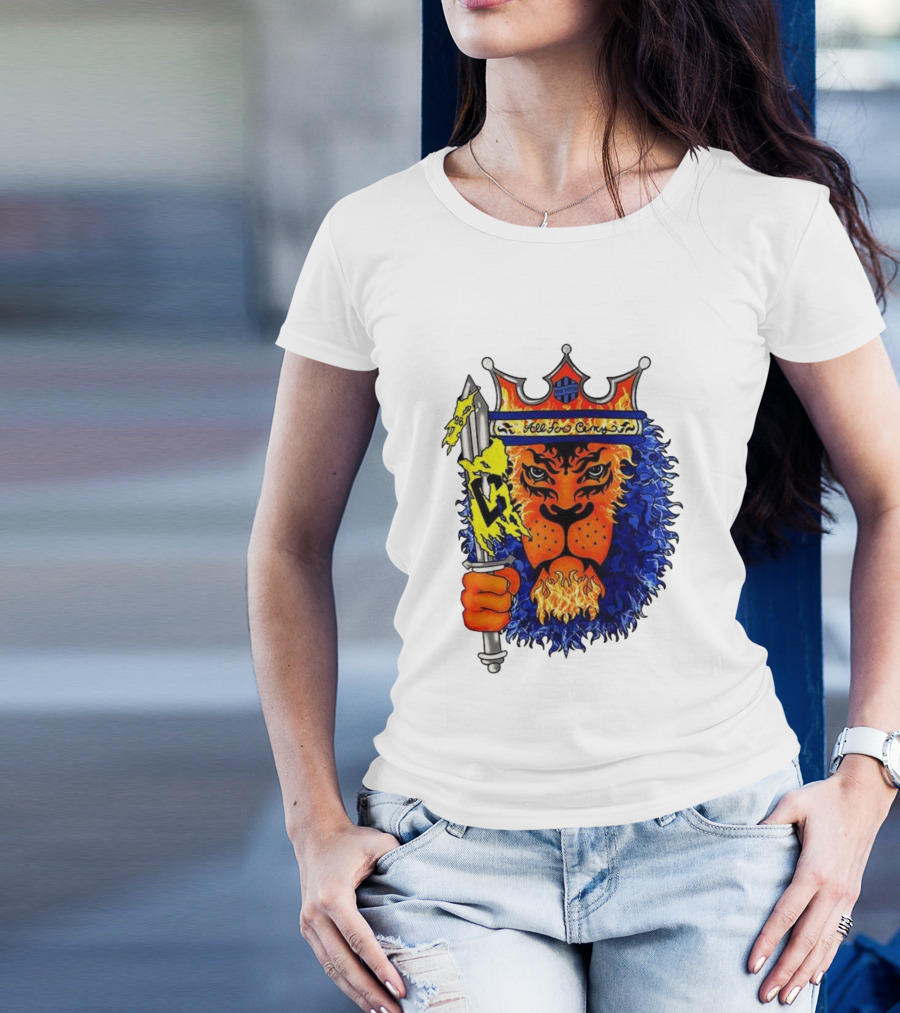 All For Cincy Lion Sword The Pride Crown Flame T-Shirt