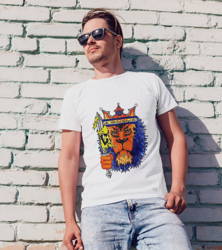 All For Cincy Lion Sword The Pride Crown Flame T-Shirt